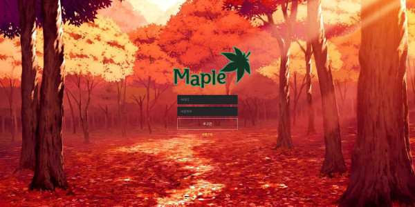 신규사이트 메이플[MAPLE] maple-100.com 검증 - 토토피아